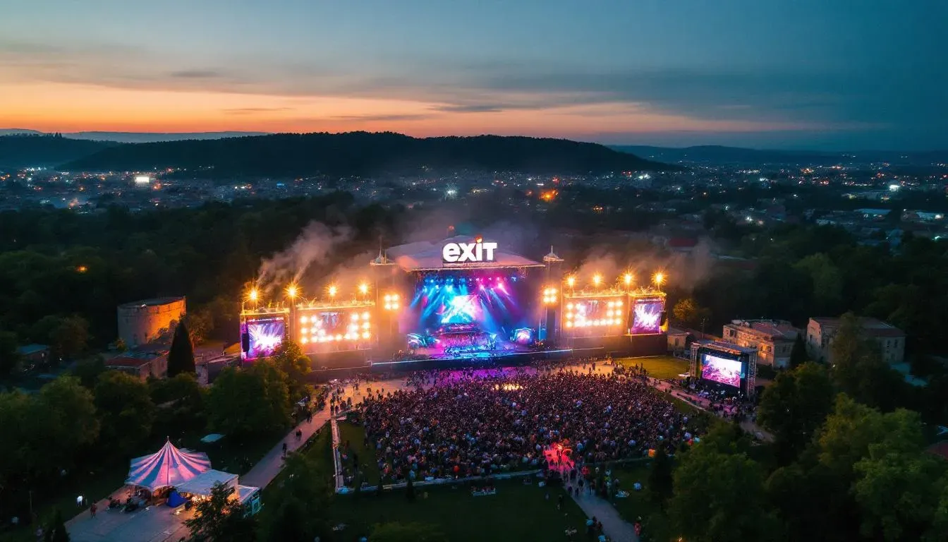 Exit Festival Grounds - filming location in Serbia