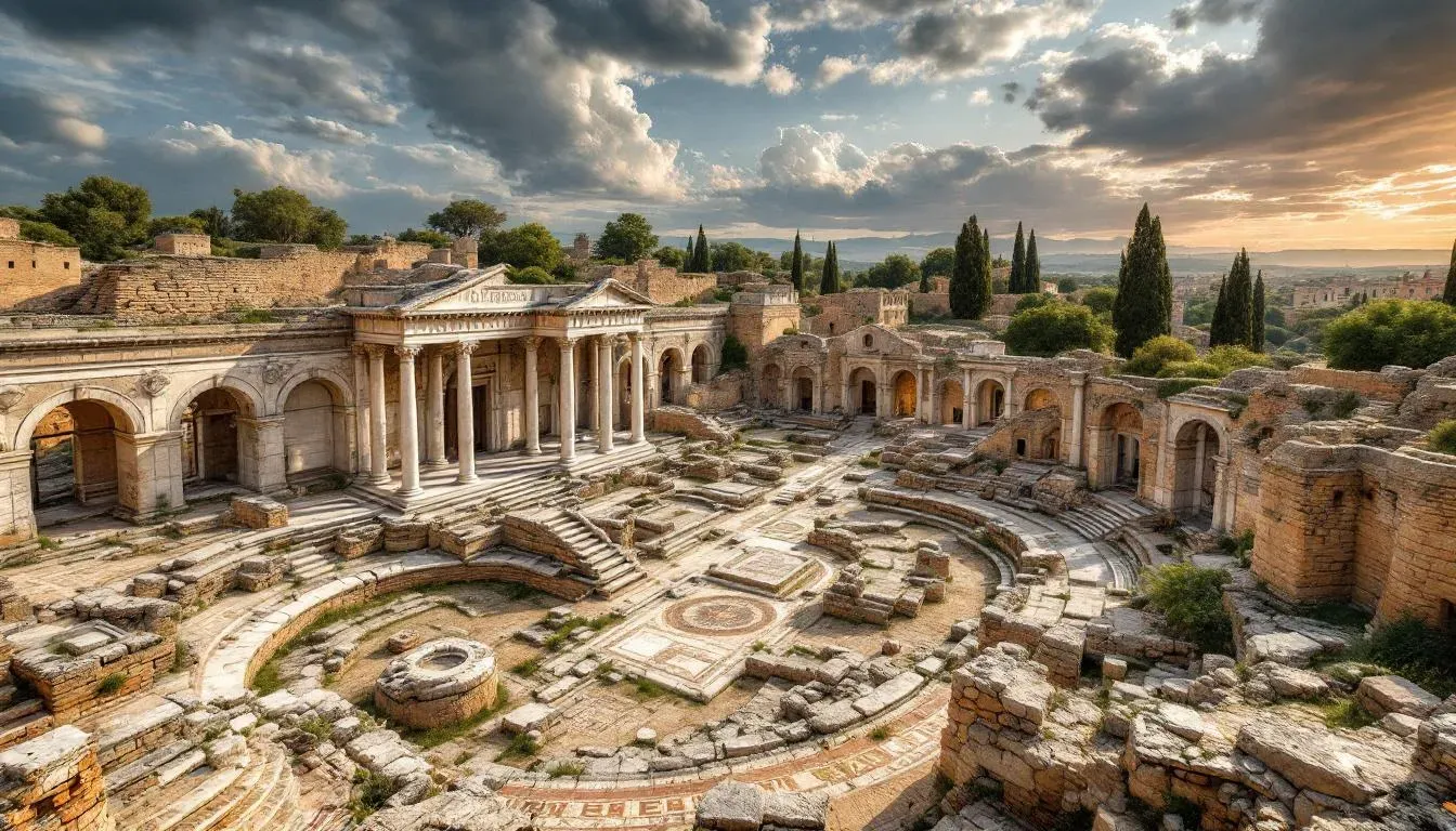 Mediana Ruins - filming location in Serbia