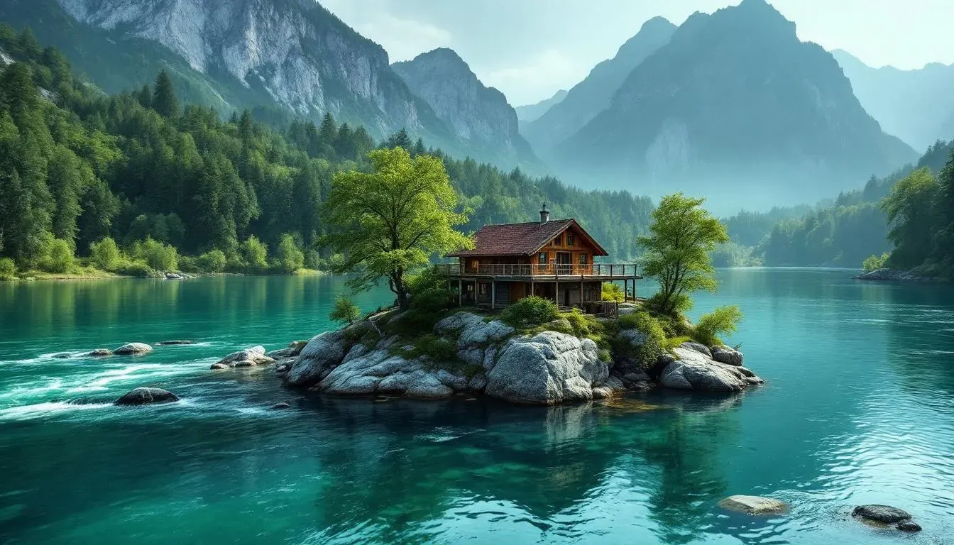 Drina River House - filming location in Serbia